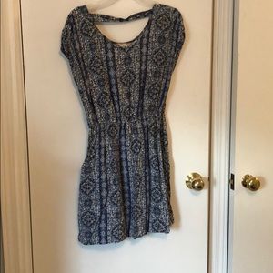 Blue summer dress